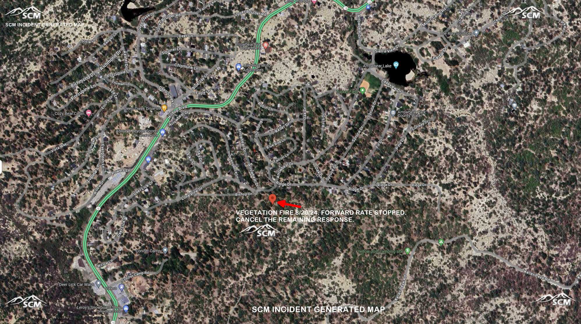 SCM Incident Map